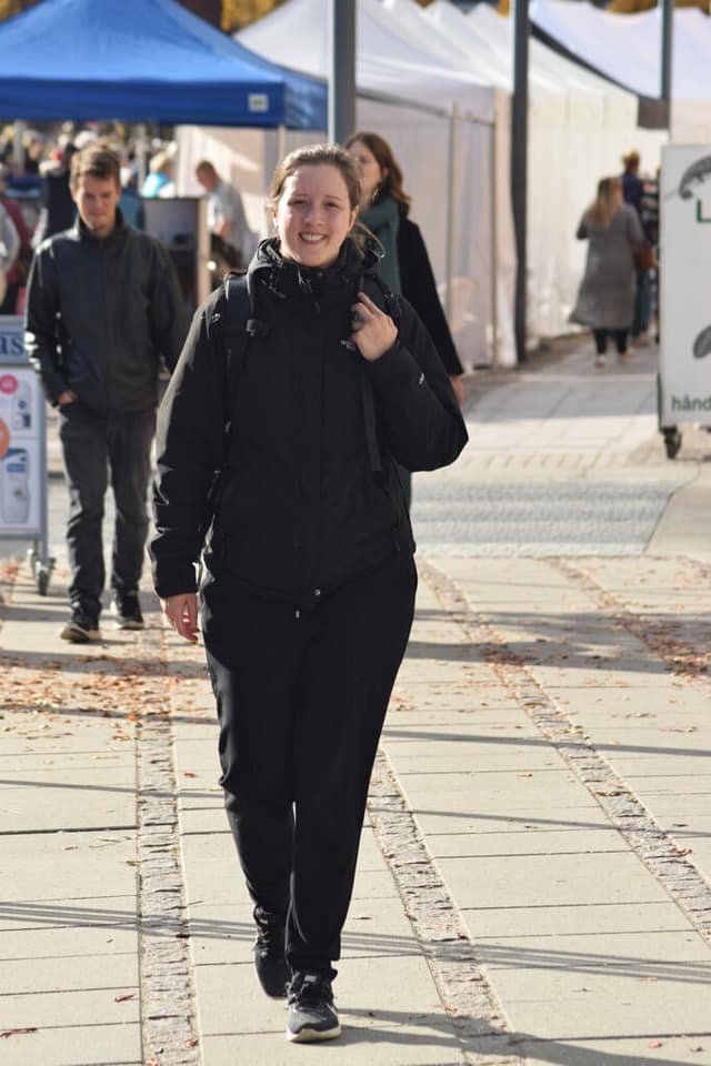 Æblernes dag i Stege på Møn, her kommer jeg! Klar til dagens hyggelige oplevelser.